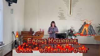 Елена Кошевая стих - остывший очаг