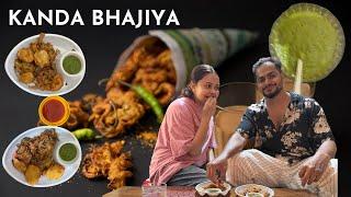 Kanda Bhajiya Recipe #vlogs#shanawaz#familyvlog #devoleenabhattacharjee #familyfun #angel