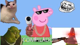 Peppa pig da zueira compilado!!