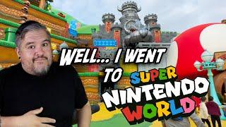 My honest thoughts on Super Nintendo World at Universal Studios Hollywood