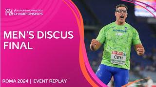 Men's discus final replay | Roma 2024