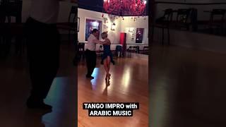 Tango improvisation with Arabic music #tango #arabic #tangodance #argentinetangodance