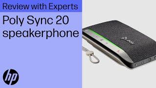 Poly Sync 20 speakerphone - Review with HP Live Experts [2024]