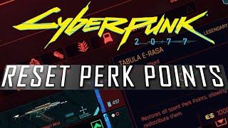 Cyberpunk 2077 RESET PERK POINTS + Legendary / Iconic Cyberdeck Location.