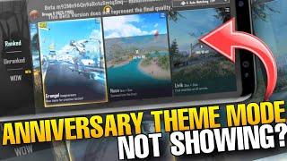 New Anniversary theme mode map not showing 2.5 update | imagiversary mode not showing release date