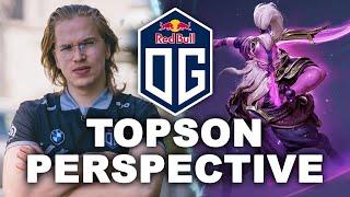 Topson Perspective Void Spirit & Dawnbreaker — how he Carried OG on TI10