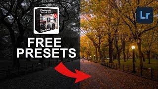 FREE (Almost)  Presets 2024 - how to use them in LIGHTROOM