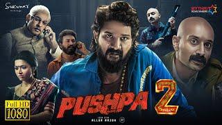 Pushpa 2 Full Movie Hindi Dubbed South | Allu Arjun New Movie | Rashmika M |  Review