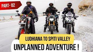 Ludhiana to Spiti Valley: My Dream 1200KM Ride! ‍️ Most Dangerous Kaza Roads Explored | Ep.02