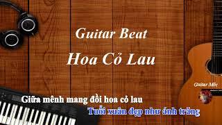 Karaoke Hoa Cỏ Lau - Phong Max |Guitar Mộc (Guitar beat karaoke) tone Am (La thứ)