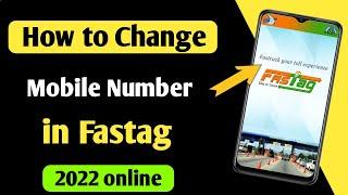 how to change mobile number in fastag | fastag me mobile no change kaise kare