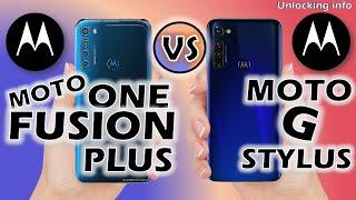 Motorola One Fusion Plus Vs Motorola Moto g Stylus