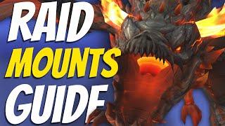 How to get ALL Raid Mounts in World of Warcraft - Wow Raid Mounts Guide