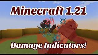 Minecraft 1.21 Damage Indicator Datapack!