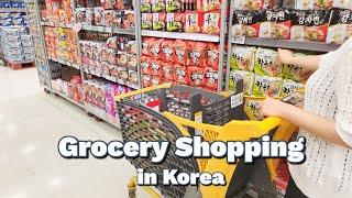 Grocery Shopping in Korea | Grocery Food with Prices | Shopping in Korea vlog