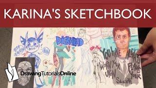 Karina's Latest Sketchbook