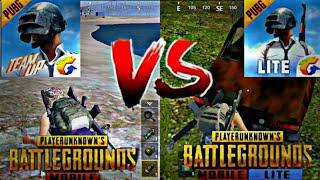 PUBG MOBILE VS PUBG MOBILE LITE COMPARISON EVERYTHING|