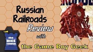 Russian Railroads Review - with The Game Boy Geek