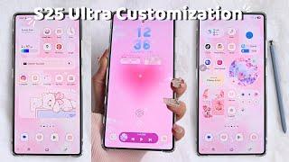 Samsung Galaxy S25 Ultra | Aesthetic ASMR customization ️