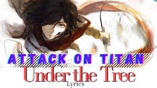 Attack On Titan ED | Under the Tree by SiM | Lyrics and AMV | Eren's Key