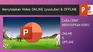 Cara menyisipkan video di PowerPoint