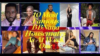 10 Most Famous BBNaija 2021 Housemates As At Week One