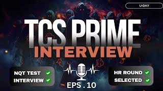 TCS Prime Interview Experience 2025 || Complete NQT to HR Round Process || GVP On-Campus