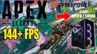 PLAYING APEX LEGENDS ON CYBERPOWERPC | RTX 3060 | RYZEN 7 5800X