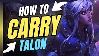 Talon Mid Guide: How To Win against ADC Mid (Educational)