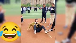 try not to laugh  funny chinese schools sports fails #funnyvideos #tiktok douyin #funnyvideo