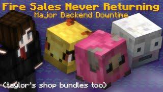 Taylor Shop Change & Fire Sales Never Returning! Major Backend Downtime! (Hypixel Skyblock News!)