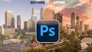 Photoshop 2021 Sky Replacement. Advanced tutorial.