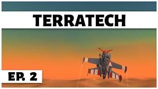 TerraTech - Ep. 2 - Fly the Abandonded Plane! -  Let's Play