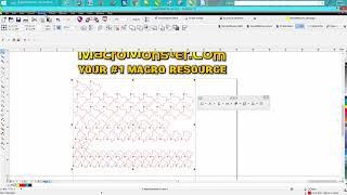 Corel Draw Tips & Tricks Macro E CUT MacroMonster Nesting and more part 2