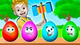 Surprise Eggs Song | Happy Kids Songs @HappyKidsSongsUSA