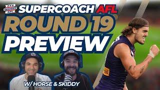 AFL Supercoach 2024 | Round 19 Live Preview