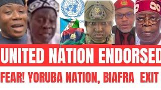 UNITED NATION AFFIRMED,, YORUBA NATION,, BIAFRA,, BREAK NIGERIA NOW ,,,