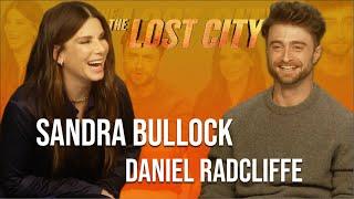 "Wolverine People, Just Cast Him!"  Sandra Bullock & Daniel Radcliffe On The Lost City & Rumours!