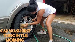 Car Wash After Repair First Thing In The Morning  | All Things Arps