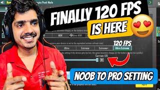  Good News Finally 120 FPS Is Here | How To Set 120Fps In Bgmi/Pubg Mobile After 3.2 Update