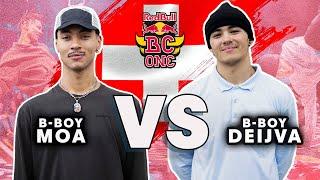 B-Boy Moa vs. B-Boy Deijva | Semifinal | Red Bull BC One Cypher Switzerland 2022