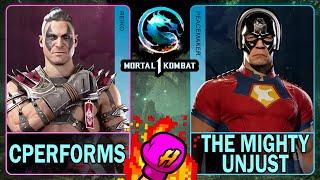 MK1 CPerforms (REIKO) VS The Mighty Unjust (PEACEMAKER)Mortal Kombat 14K 60ᶠᵖˢ