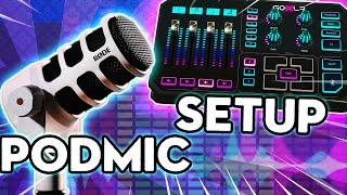 Rode Podmic & GoXLR Setup For Live Streaming - Best Microphone Settings