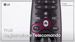 TV LG | Come collegare il telecomando puntatore alla Smart TV WebOS