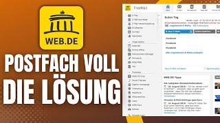 Web.de Speicher voll - Die Lösung (Kinderleicht)