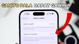 PAANO LAGING 100% ANG BATTERY HEALTH NG IPHONE MO