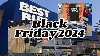 i went to best buy at 6 am for black friday 2024 | shopping vlog | life in America