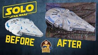 "Solo: A Star Wars Story", Millennium Falcon Makeover- Chris' Custom Collectables!