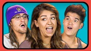 YOUTUBERS REACT TO THEIR OLD YOUTUBE CHANNEL PROFILE