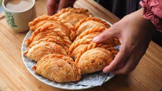 Spiral Curry Puffs | Karipap Pusing | Malaysian Street Food